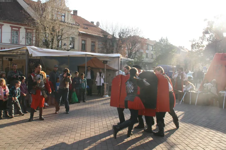 Clujul, reprezentat la Targul Turistic Medieval de la Bistrita