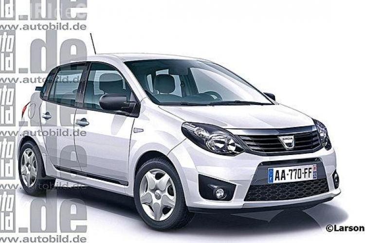 Dacia lanseaza un nou model: Citadine! Vezi cum arata FOTO