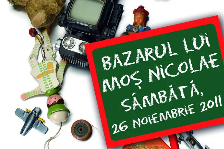 Bazarul lui Mos Craciun, la Iulius Mall, sambata, 26 noiembrie