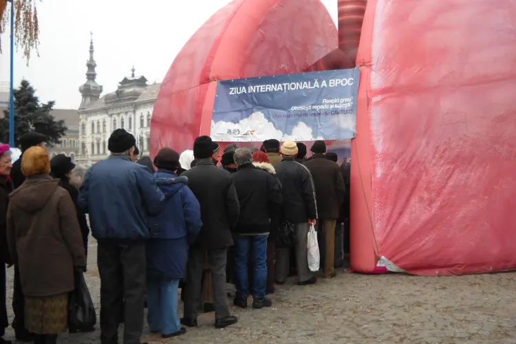 Peste 1 milion de romani sufera de o boala grava de plamani. Vezi aici despre aceasta boala VIDEO