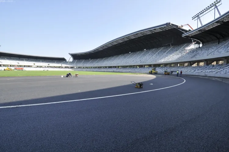 Patru competitii de atletism pe Cluj Arena in 2012. Vezi explicatiile VIDEO