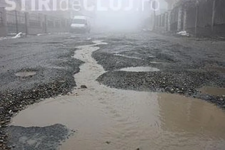 Strada Eugen Ionesco, asfaltata iarna din cauza firmelor care lucreaza la retelele edilitare 