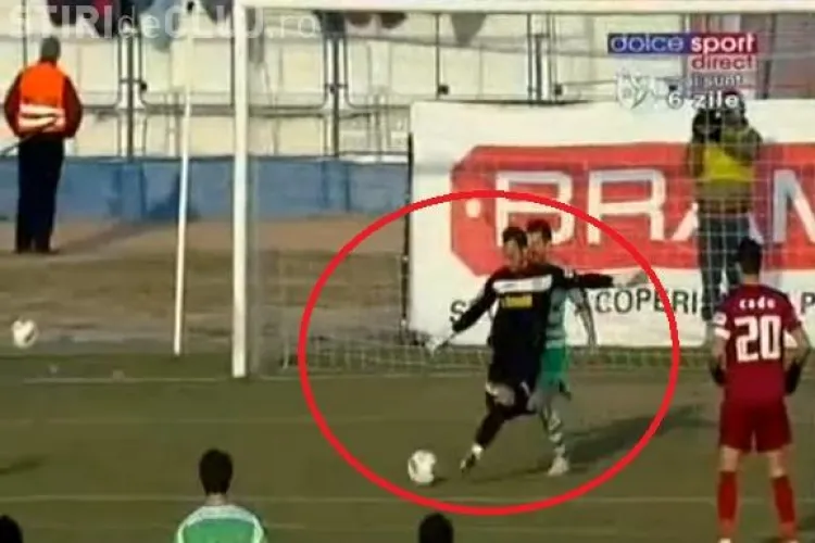 Beto, cel mai bun actor din Liga 1! Vezi cum a simulat in meciul cu Vointa Sibiu VIDEO