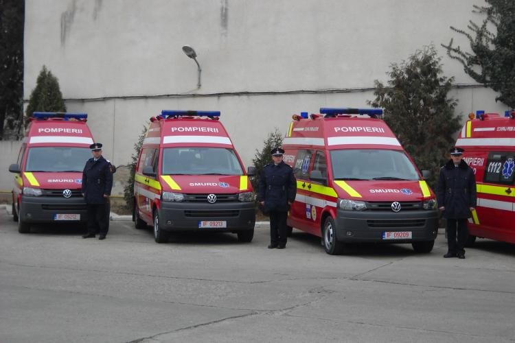 21 de ambulante in valoare de 8 milioane de lei pentru SMURD. Patru "bijuterii" au ramas la Cluj