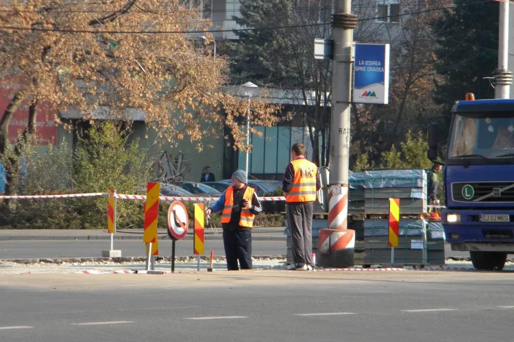 Sensul giratoriu de la Interservisan, cartierul Gheorgheni, este gata 