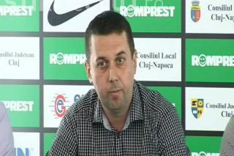 Cosmin Irimies catre Muresan: La noi in casa, pe Cluj Arena, se intra invitat, eventual VIDEO