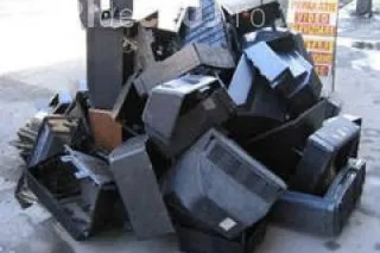 Deseuri electronice, colectate in Cluj-Napoca, sambata, 3 decembrie