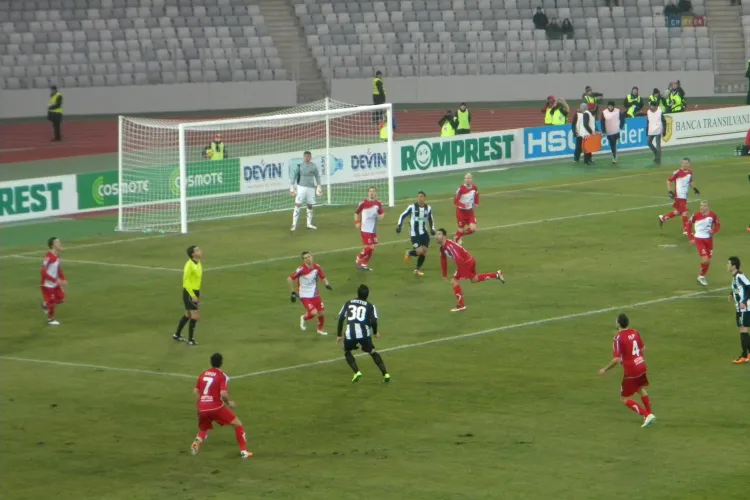 U Cluj - Otelul - 1-1! Tony a egalat in minutul 92 VIDEO