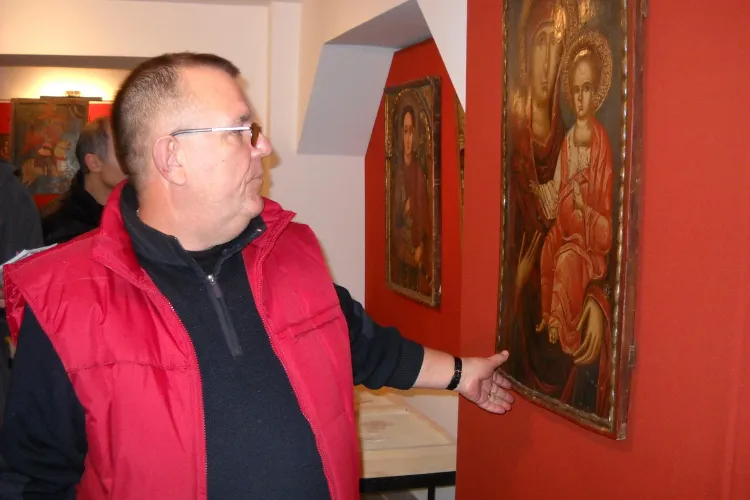 Icoane in valoare de un milion de euro la Muzeul Mitropoliei Clujului, de la subsolul catedralei VIDEO si FOTO