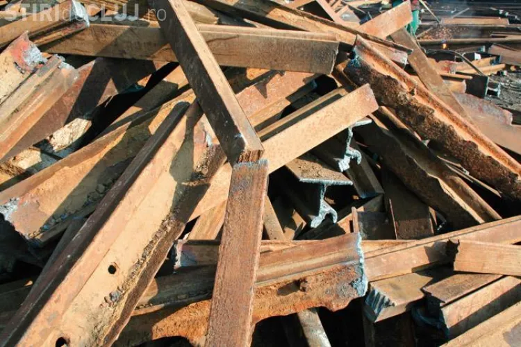 A furat 37,5 kilometri de sina de cale ferata din Turda