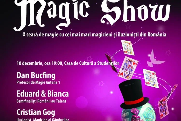 Campania "Nepoti de Craciun", incepe cu un show de magie in 10 decembrie