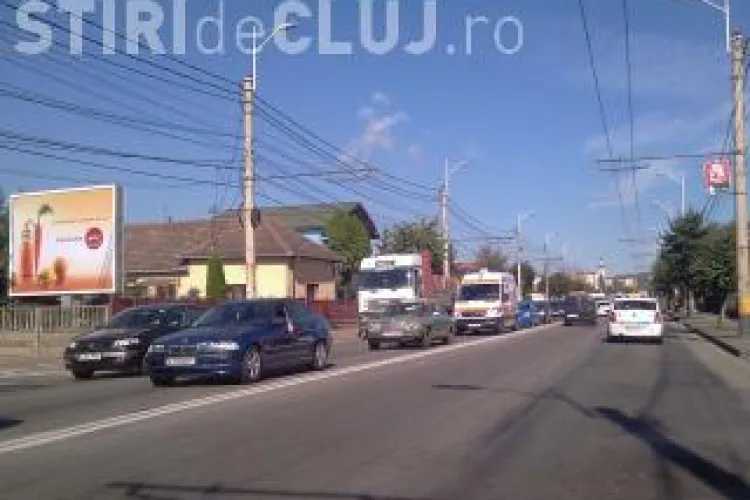 Camioane cu piatra vor tranzita orasul pentru constructia pistei Aeroportului International Cluj