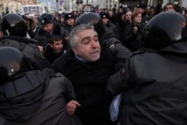 Proteste impotriva lui Putin in Rusia