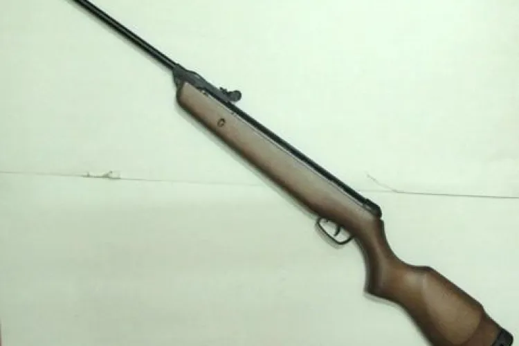 Pusca cu aer comprimat, detinuta fara acte de un clujean