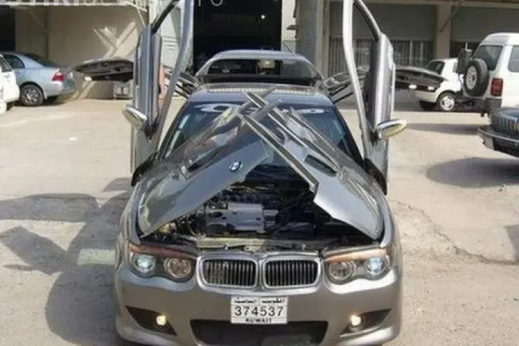 A facut dintr-un Nissan 4 masini! Tunning incredibil  VEZI FOTO