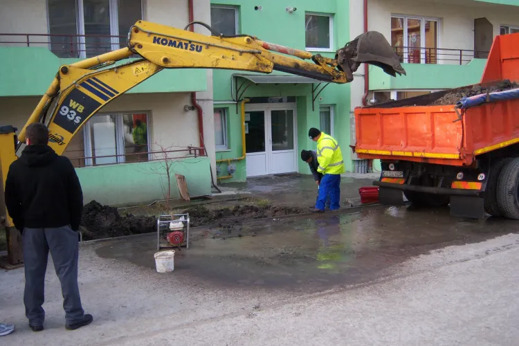 20 de blocuri din Floresti au ramas fara apa FOTO si VIDEO