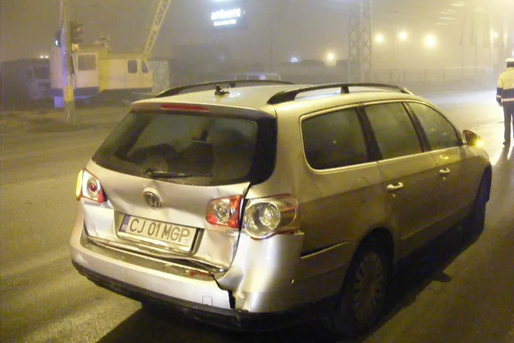 Un sofer de la Fany a facut accident pe Traian Vuia, dar a plecat pentru ca avea un orar de respectat
