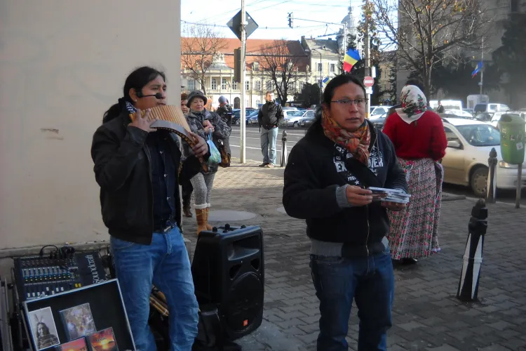 Muzica de relaxare live in centrul orasului FOTO si VIDEO