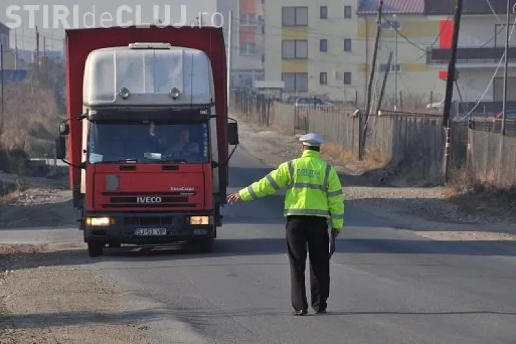 TIR -urile nu au voie in Cluj-Napoca pe canicula si ninsoare