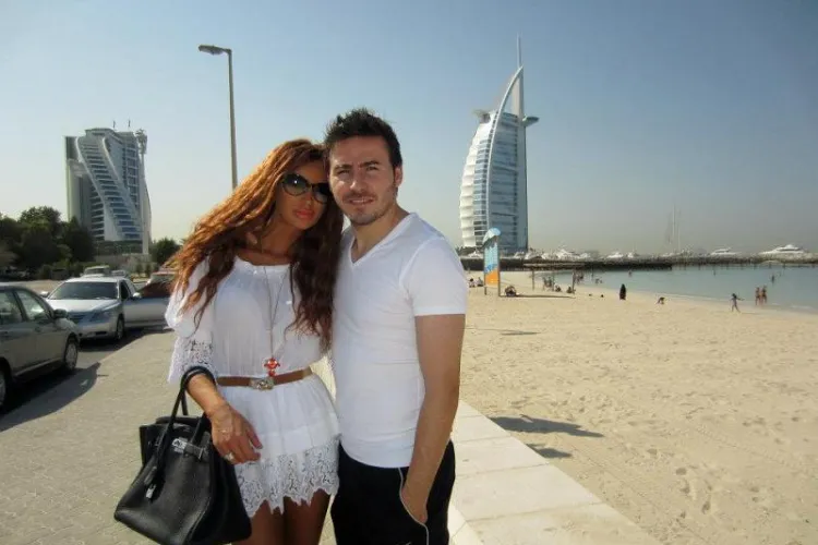 Bianca Dragusanu si "Printul" Cristea au petrecut Revelionul in Dubai Vezi FOTO