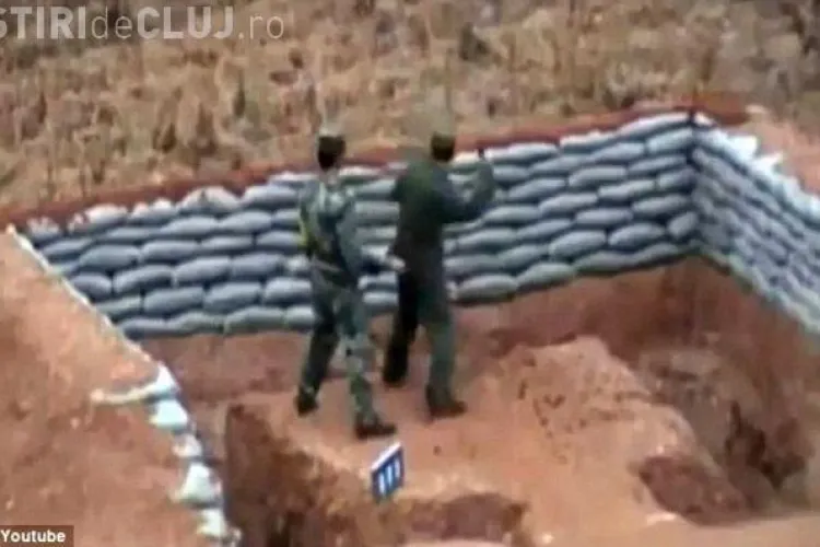 El este cel mai neindemanatic soldat. Scapa grenada din mana si e la un pas de moarte VIDEO