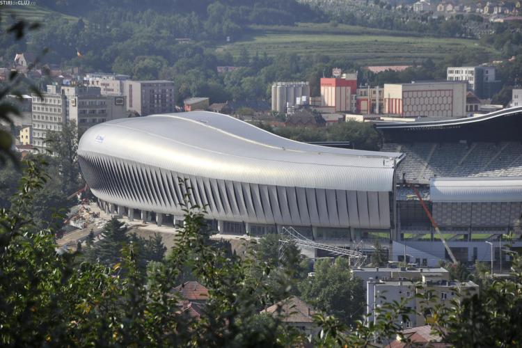 Aproape 70.000 de lei factura de curent pe o luna la Cluj Arena. Vezi aici si alte sume
