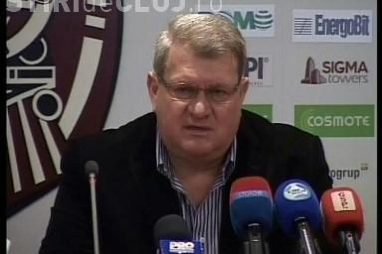 Muresan: Simt ca CFR Cluj va lua campionatul! In retur ar trebui arbitri straini