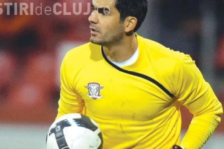 Portarul Mircea Bornescu a semnat cu U Cluj