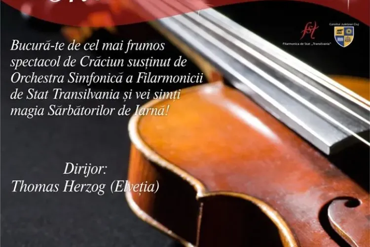 Filarmonica de Stat Transilvania va sustine un concert la Iulius Mall