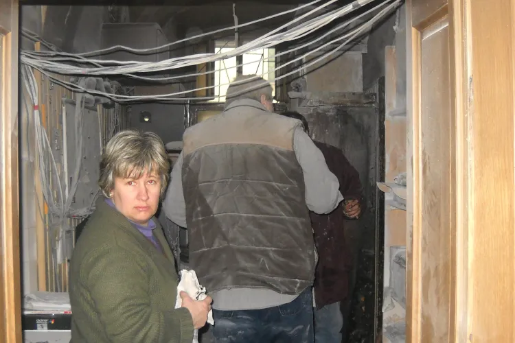 Incendiu la liceul Brassai. Toti elevii au fost evacuati FOTO