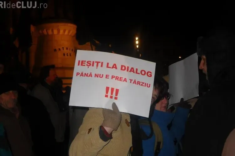 In Piata Unirii s-a lansat "Miscarea nationala de salvare a Romaniei" VIDEO