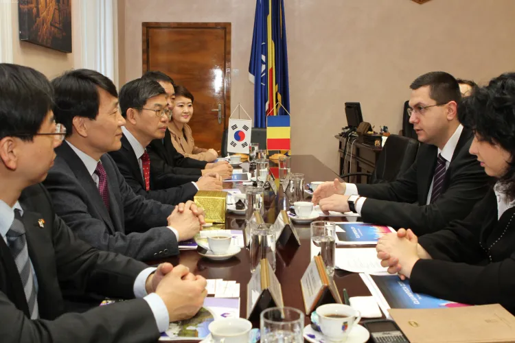 Delegatie coreeana in vizita la Primaria Cluj-Napoca