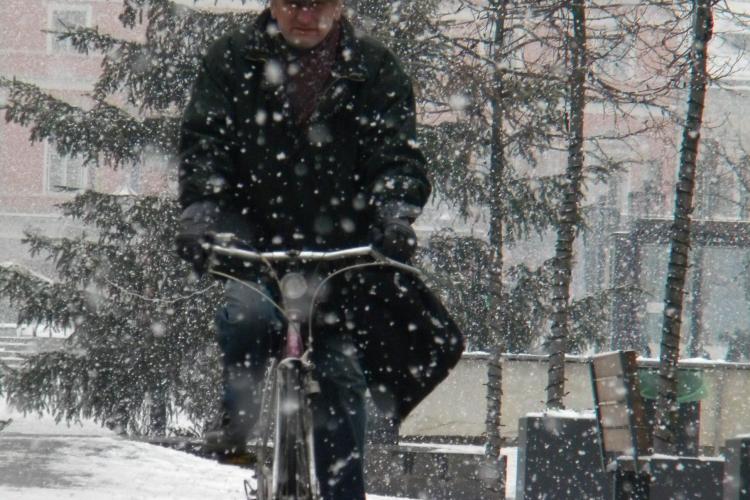 Vremea in Cluj! Nu va ninge puternic, dar va fi foarte frig pana luni, 16 ianuarie 