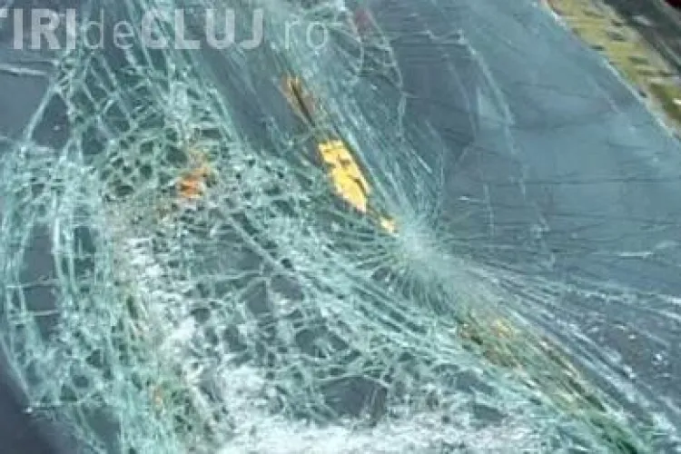 Accidentul de la Rus s-a produs pentru ca soferul circula cu parbrizul inghetat