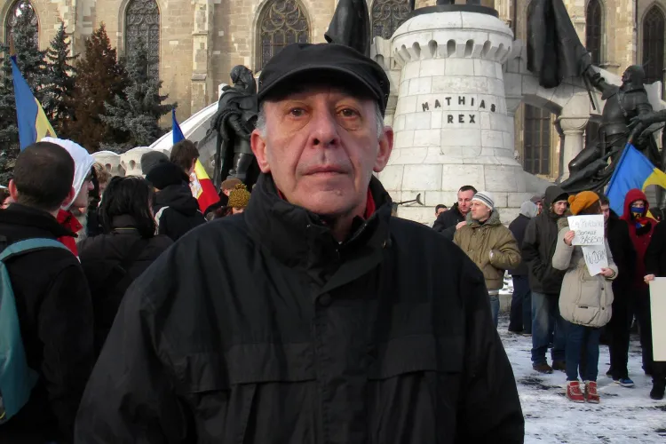 Mircea Barsan, la protestul pro Arafat: Vrem o noua lege a sanatatii, dar nu facuta de tovarasi VIDEO