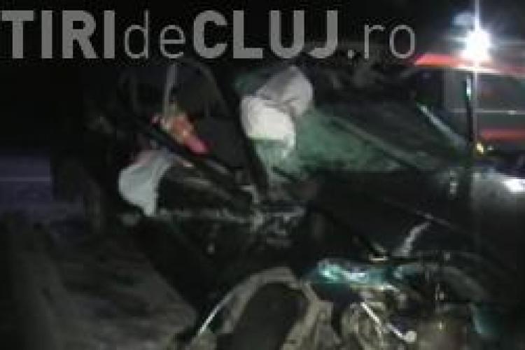 Accident la Iclod soldat cu un mort si cinci persoane ranite! Victimele se aflau in aceeasi masina VIDEO