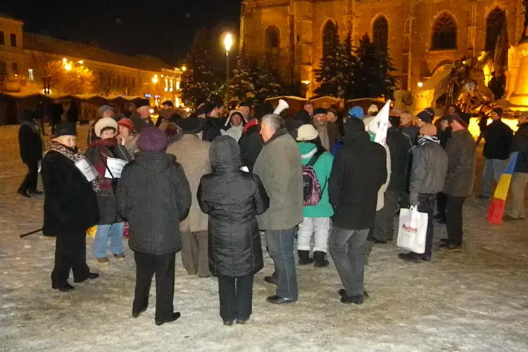 Deputatul Mircia Giurgiu cere autorizatie pentru a protesta in Piata Unirii