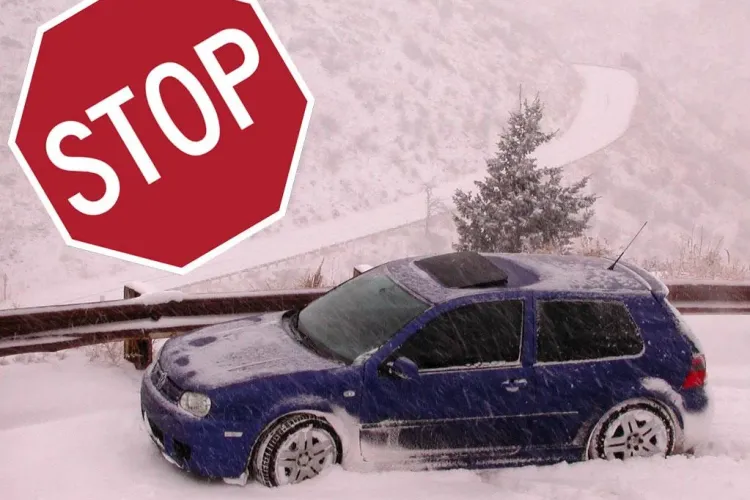 COD GALBEN DE NINSORI: Vezi care sunt drumurile nationale inchise sau restrictionate