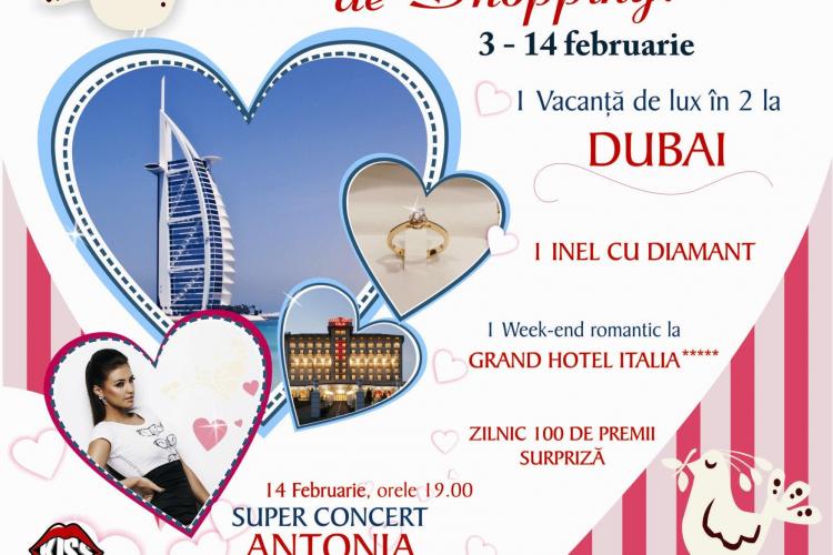 Indragostitii, premiati la Iulius Mall cu o excursie in Dubai sau un inel cu diamant