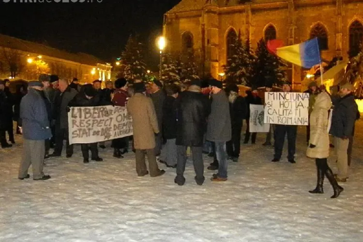 "Vlad Tepes presedinte", scandarea care a rasunat din Piata Unirii