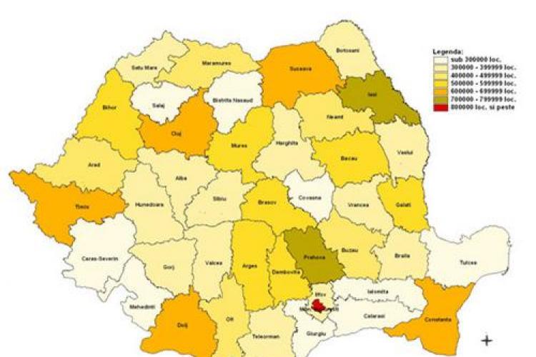 Cati locuitori sunt in Cluj, dupa recensamant, pe etnii! Comuna Floresti e cat un mic oras