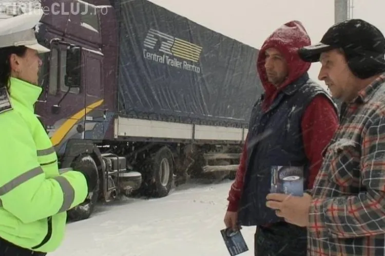 Radu Moisin: TIR -urile au fost blocate pe dealul Feleacului, pentru ca au refuzat sa mearga pe Centura Valcele - Apahida