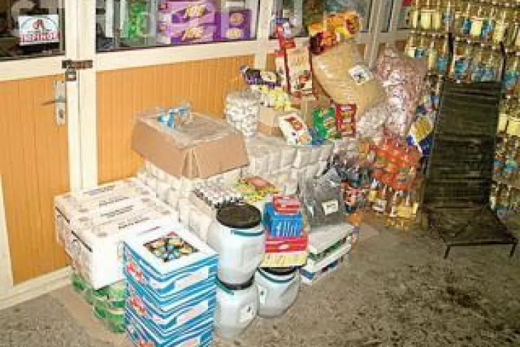 PDL Cluj a colectat 750 de kg de alimente pentru sinistrati