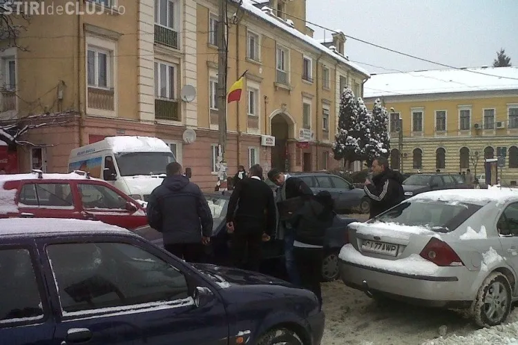 Barbat retinut de mascati la Dej, in plina strada