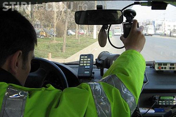 Cluj: Aparatele radar monitorizeaza drumurile din Cluj miercuri, 15 februarie