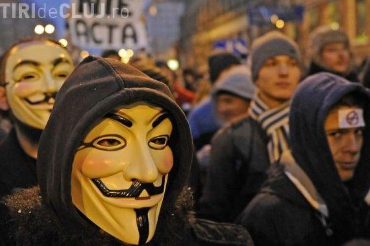 RObotzii lupta impotriva ACTA. 6.100 de clujeni o fac pe Facebook VIDEO