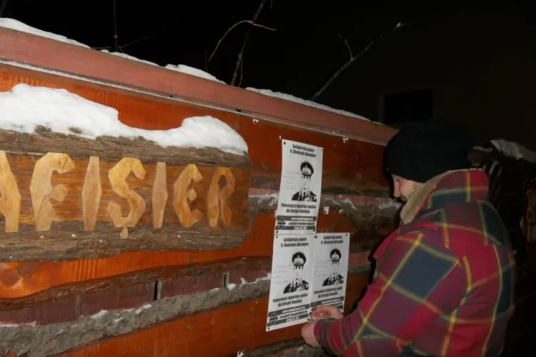 Noua Dreapta il sustine pe locotenentul Alexandru Gheorghe! In tara se lipesc afise de protest FOTO