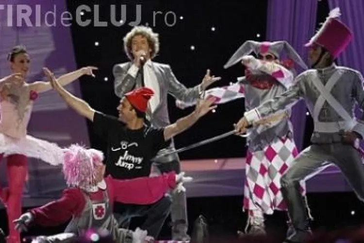 Un barbat a intrat pe scena la Eurovision in timpul reprezentantiei Spaniei - VIDEO