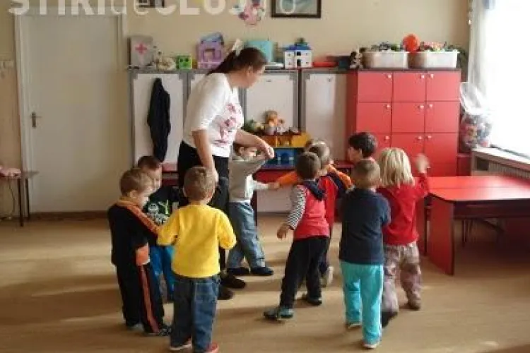 Gradinite - Cluj - 1.700 de copii de trei ani ar putea sa nu isi gaseasca un loc intr-o gradinita in acest an