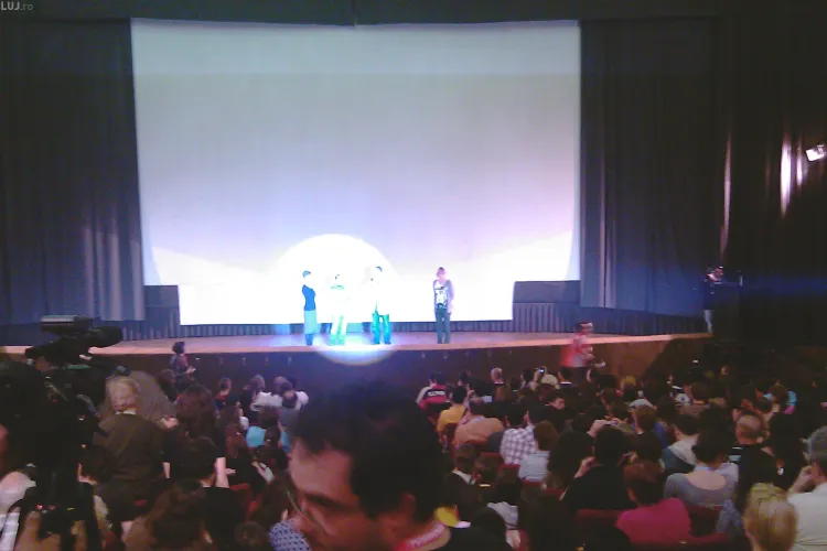 TIFF Cluj - Sala plina la Republica, la premiera mondiala a filmului Metropolis - VIDEO